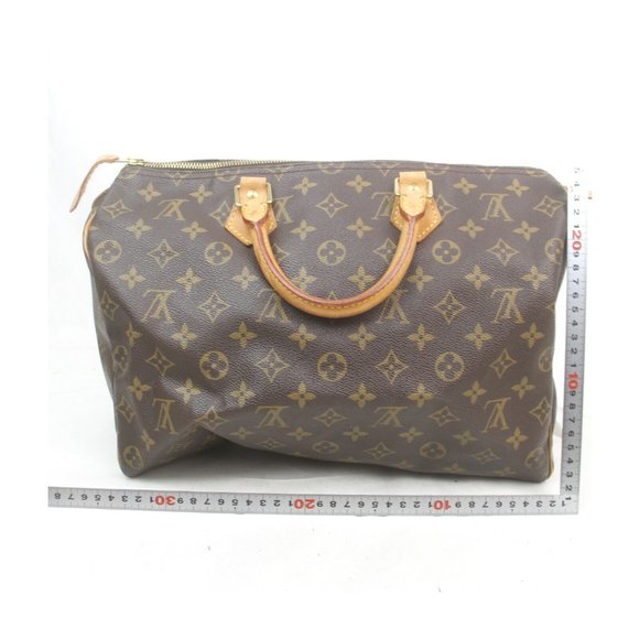 100% Authentic Louis Vuitton Speedy 35 Monogram Hand Bag - Picture 3 of 10